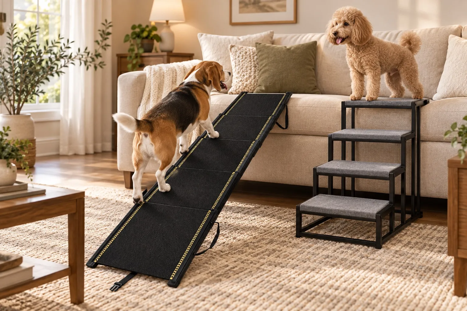 Pet Stairs vs Pet Ramps: Specs, Load Ratings and How to Stock Both
