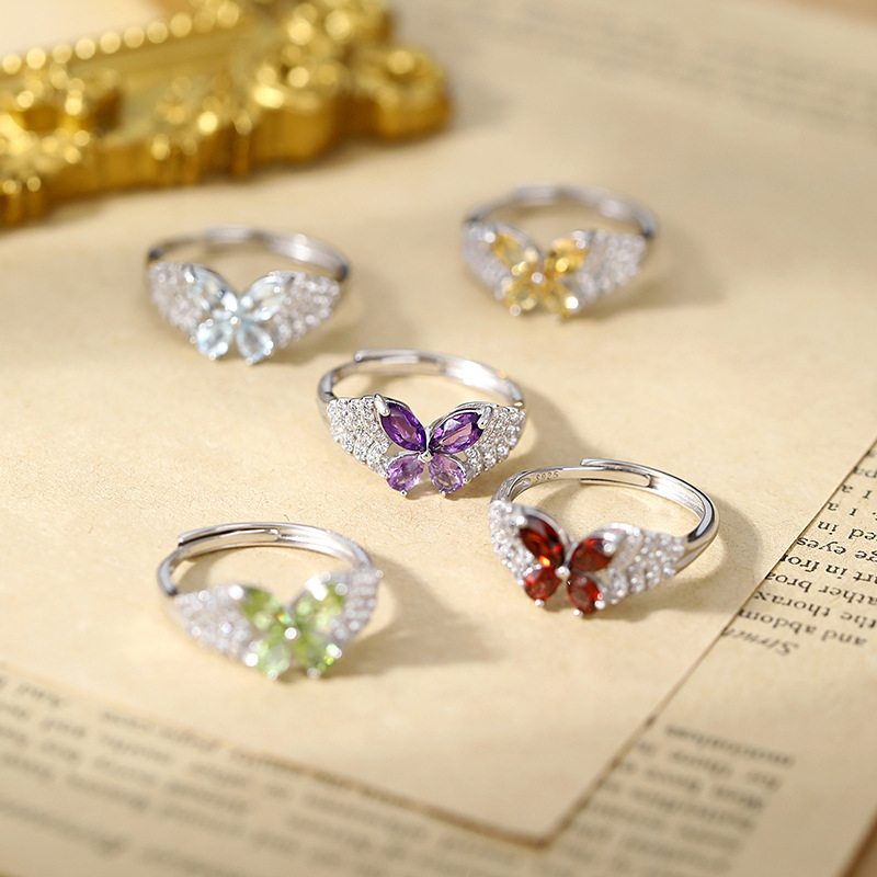 Natural Sterling Silver 925 Sterling Silver Ring thumbnail 2