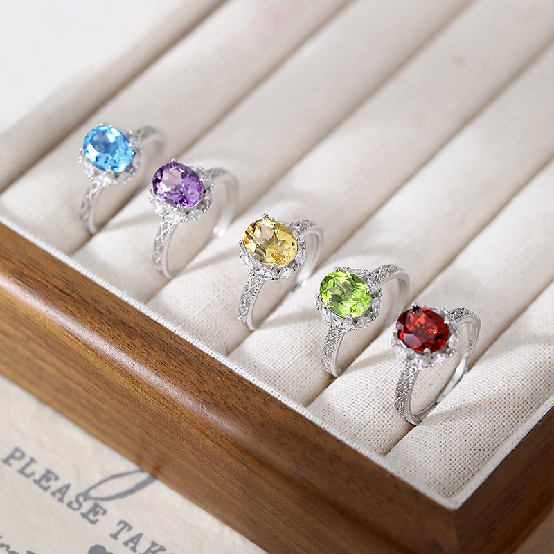 Natural Sterling Silver 925 Sterling Silver Ring thumbnail 2