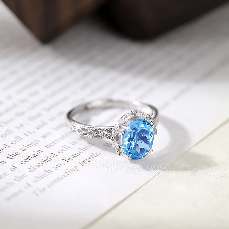 Natural Sterling Silver 925 Sterling Silver Ring thumbnail 4