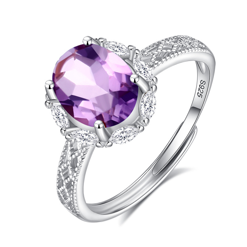 Natural Sterling Silver 925 Sterling Silver Ring thumbnail 6