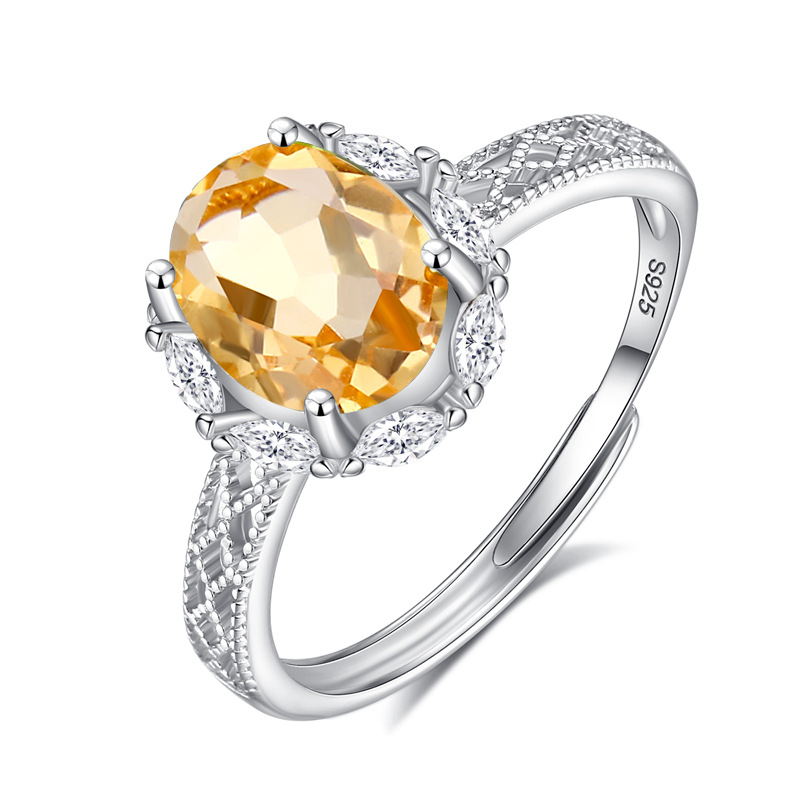 Natural Sterling Silver 925 Sterling Silver Ring thumbnail 7