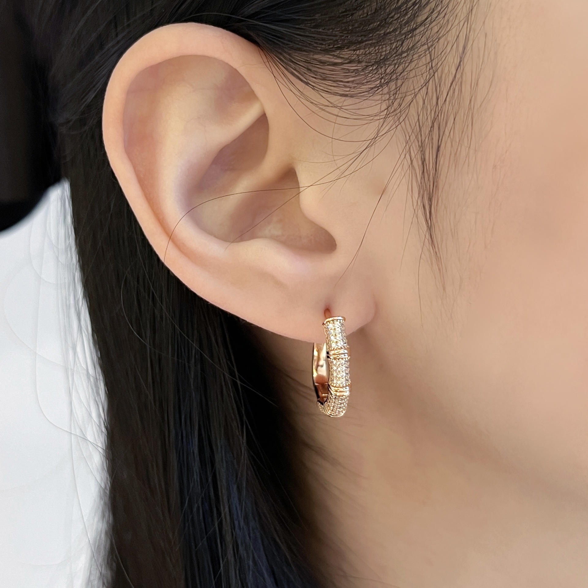 Sterling Silver 925 Sterling Silver Clear Quartz Teardrop Unique Design Fashion Elegant Versatile Drop Earrings thumbnail 12