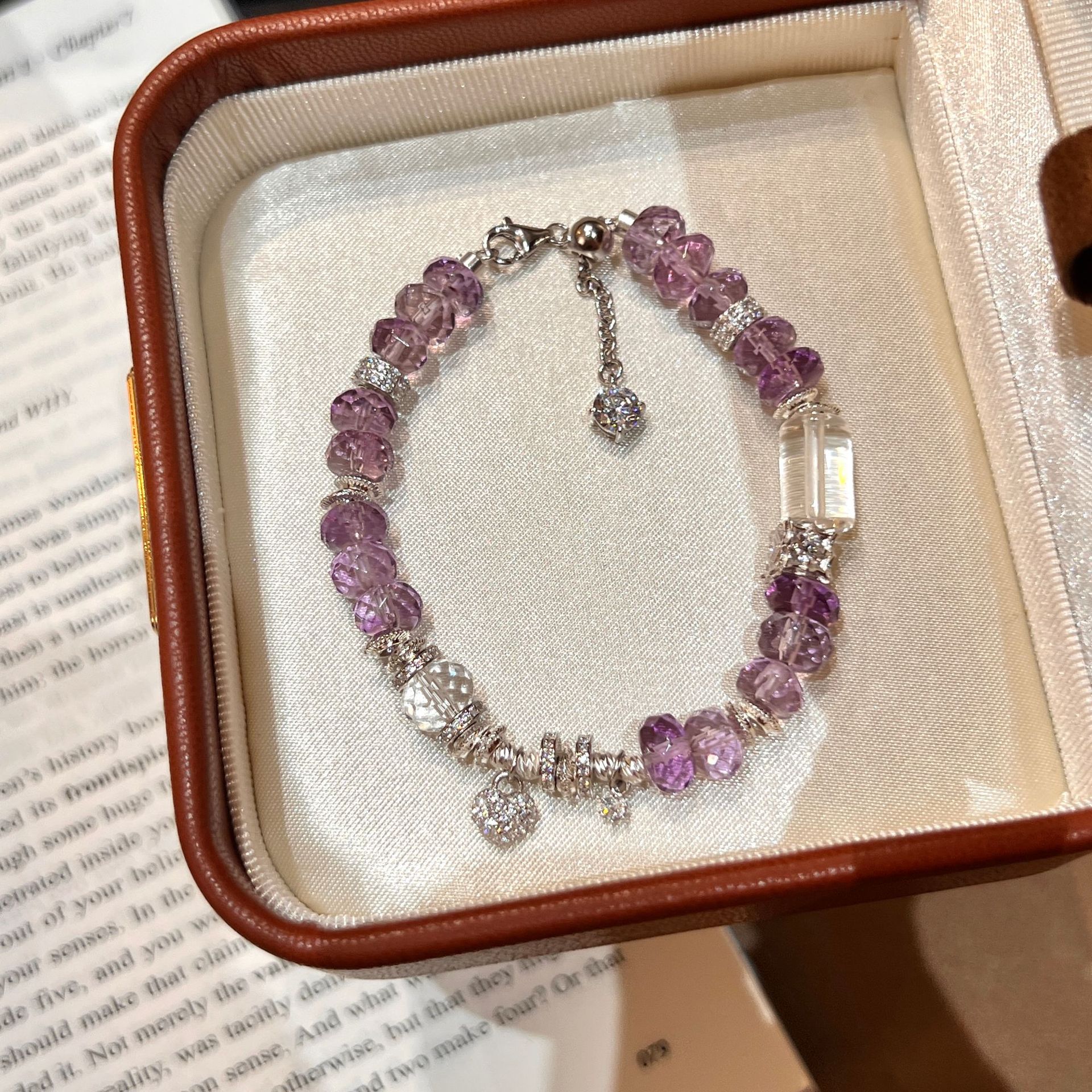 Silver 925 Sterling Silver Tiger Eye Pixiu Unique Design Beaded Bracelet thumbnail 16